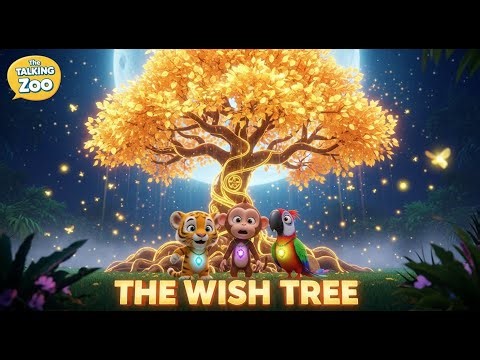 The Wish Tree in the Jungle 🌳 | Magical Animal Adventure Story | The Talking Zoo