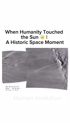 Human Evolution | Future Insights on Instagram: "For the first time in human history, a spacecraft entered the Sun’s outer atmosphere — the corona. NASA’s Parker Solar Probe flew closer than ever before, enduring temperatures of millions of degrees to uncover the Sun’s deepest secrets. This mission helps scientists understand: • Why the Sun’s corona is hotter than its surface • How solar winds are formed • How solar storms affect Earth and satellites This wasn’t just a mission — it was humanity 