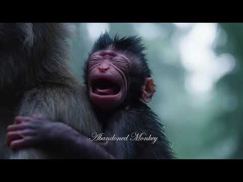Tiny Newborn Rhesus Monkey Looks So Adorable