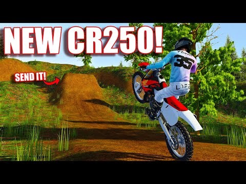 NEW FACTORY CR250 PINNED ON THE BEST TRACK IN MXBIKES HISTORY!