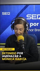 🗣️ Ángeles Caballero, on the man arrested for death threats against Mónica García: "At what point?"