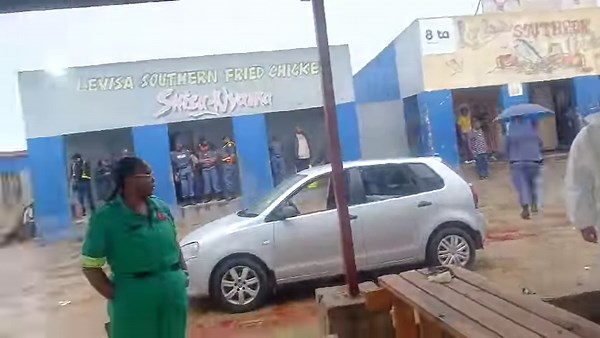 Police and emergency officials at a shooting scene in Pienaar, in Mpumalanga, where eight people have been killed in an early morning shooting. Video: Supplied/SAPS Read on https://www.iol.co.za/news/south-africa/mpumalanga/night-of-drinking-turns-to-tragedy-after-8-killed-in-mpumalanga-tavern-shooting-913bca54-4728-4f87-82bc-40475fb01687 | IOL News