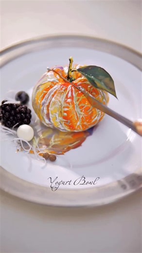 MINJUAN RONG on Instagram: "When an art student 🎨starts making delicious food#3d food"