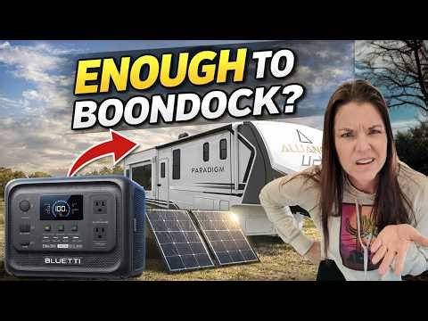 Can a Portable Power Station Run a 40ft Fifth Wheel? Real Boondocking Test
