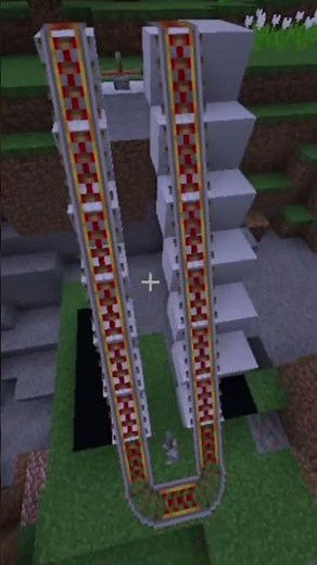 Easy fast elevator #minecraft #minecraftbuilding #tutorial #elevator #easytutorial #gaming