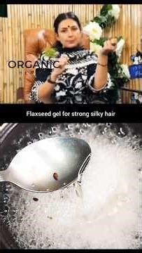 Flaxseed gel for strong silky hair By Dr. Upasana vohra #short #ytshorts #hair #shorts