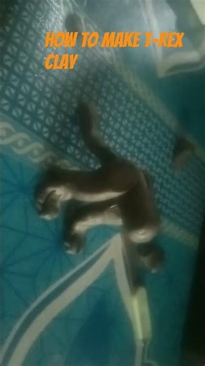 step one roll step 2 make leg 2 for t-rex step 3 make hand 2 for t-rex step 4 make head for t-rex