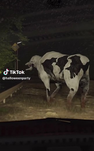Scariest Monster Cow on Haunted Road - Watch Till the End