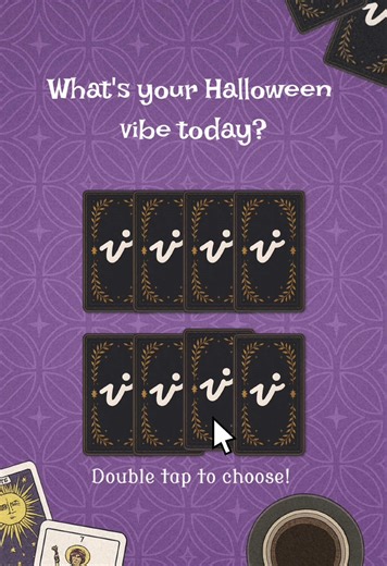 A quick Halloween fortune telling? 🔮👻 #vivisticker #fyp #interactivegame #viralreel #halloween
