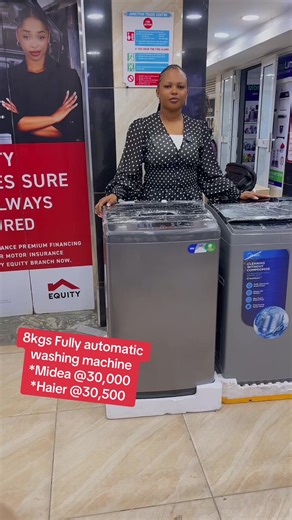 8kg Fully Automatic Washing Machines - Midea & Haier