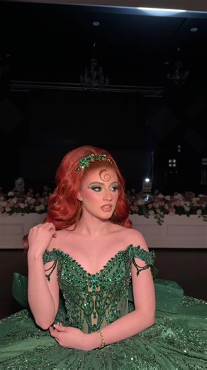 I am Merida 💚🐎 #missuniquedreams #quinceañera #fypシ #brave