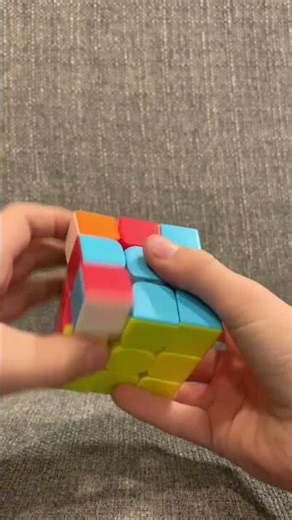 If you repeat the same steps on a Rubik's Cube it will be solved again #rubikscube #easy