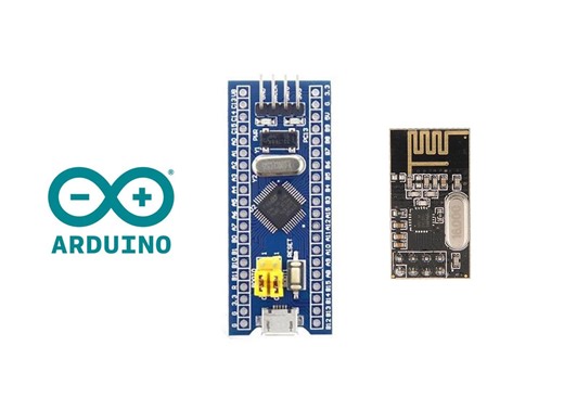 Arduino平台stm32连接nRF24L01模块通信