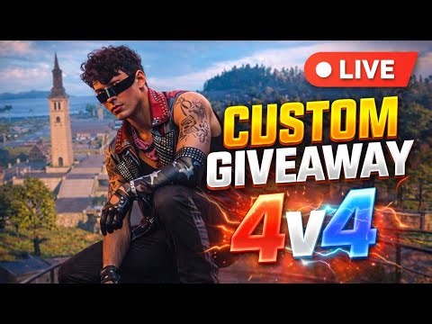 Unlimited Custom Rooms! 🔥 4v4 With Subscribers