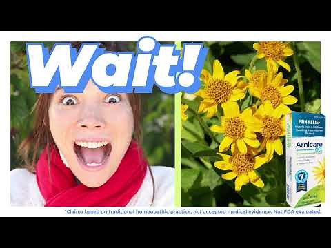 Plant-Powered Pain & Bruise Relief by Arnicare