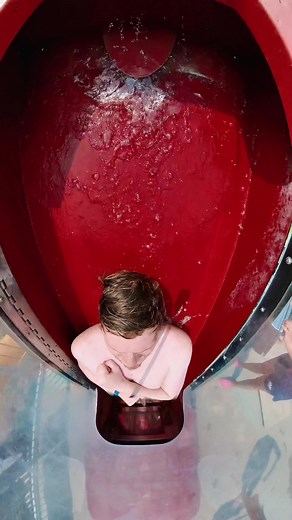 Would you ride the Cosmic Drop at Wilderness Resort? This free-fall slide starts with a trap door making you plummet down a huge drop. #wildernessresort #wilderness #wisconsindells #resort #holidays #summer #slide #waterpark #aquapark #foryou #foryoupage #waterparks #slides #waterslide #waterslides #tuberides #waterfun #wasserrutsche #rutschen #schwimmbad #wasserrutschen #wasserpark #slidetok