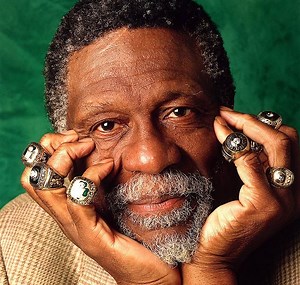 Bill Russell 經典 11 枚戒指照片背後故事曝光，原來需要向隊友借戒指拍攝 - FanPiece