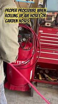 How to: proper hose roll up.