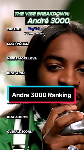 Andre 3000 Ranking #andre3000 #songs #raptok #rappers #raptok #reviews #rating #rap #hiphop #viral #fyp Andre 3000 best songs Andre 3000 Andre 3000 flute song Andre 3000 best verse
