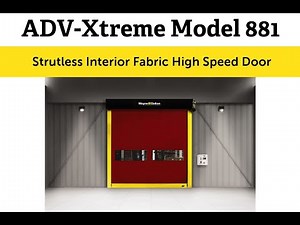 Wayne Dalton Model 881 ADV-Xtreme High Speed Fabric Door