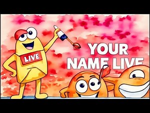 Writing Your Name Live