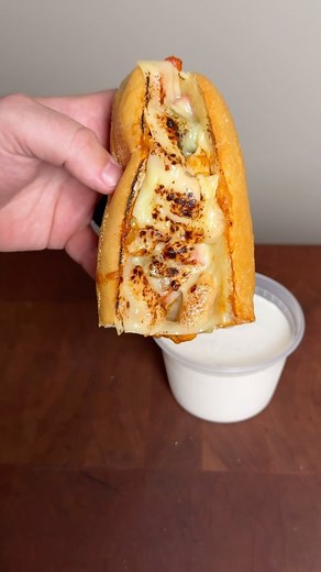 Brian Gerwig on Instagram: "The buffalo chicken cheesesteak. This was so good! Recipe ⤵️ * Dice a chicken breast into bite size pieces * Cut 1 onion, 1 green pepper, and 1 red pepper into similar sizes * Preheat the @lococookers to 350° and then add 1-2 tbsp oil, sauté your onions and peppers * Once they start to become translucent, add the chicken in seasoning with salt, pepper & garlic * Once the chicken hits 165° internal temperature, coat it in your favorite buffalo sauce and then add Americ