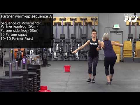 Partner Warm-up Sequence A