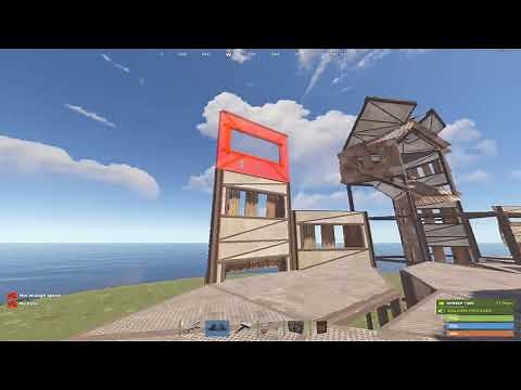 3x3 mini mountain roof l rust base tutorial