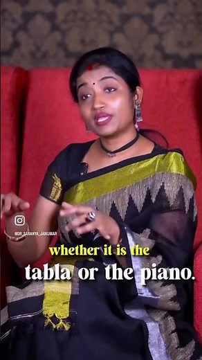 Importance to learning to play a music instrument - Dr SARANYA JAIKUMAR