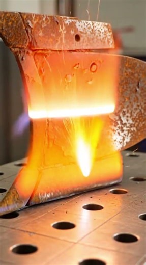 Extreme Laser Rust Removal: Agricultural Plow Blade