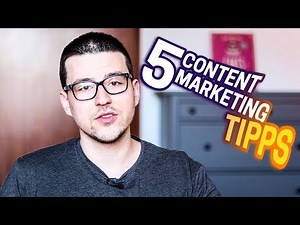 Top 5 Content Marketing Tipps - 100€ Am Tag mit Kostenloser Content Marketing Strategie Für Beginner