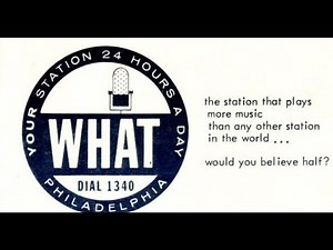 WHAT 1340 Philadelphia - PAMS Series #24 Jingles - 1960s