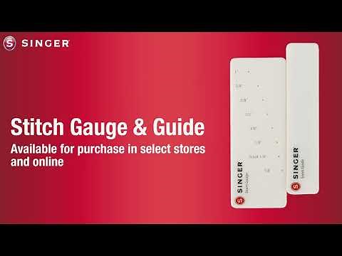 SINGER Stitch Gauge & Guide