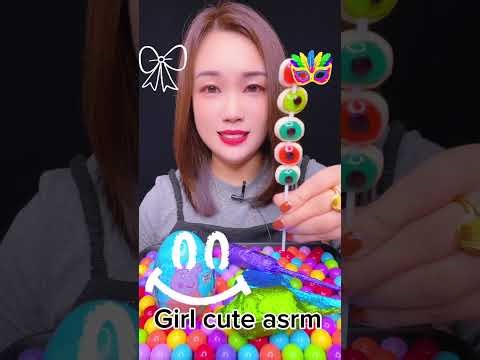 Sweet candy snacks p717#mukbang #canddy