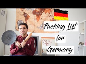 How to pack for Germany - Packing list for Germany - Must Watch!