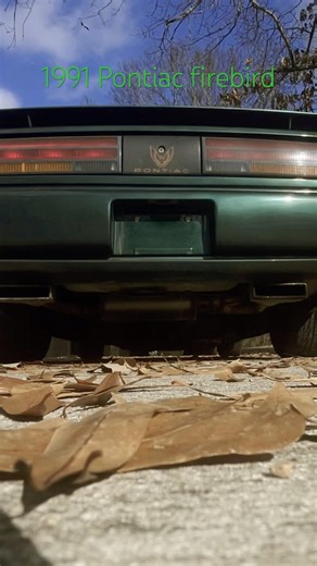 1991 Pontiac firebird first start up when I got the car #pontiac #pontiacfirebird #cars #retrocars