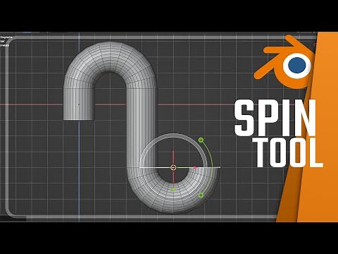 So funktioniert das Spin Tool | Blender Tutorial Deutsch