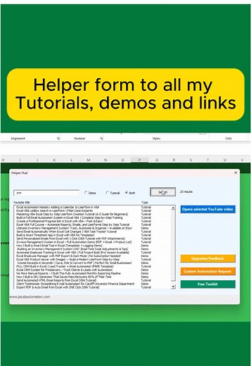 Excel VBA Tutorial: Create Automation Tools Easily