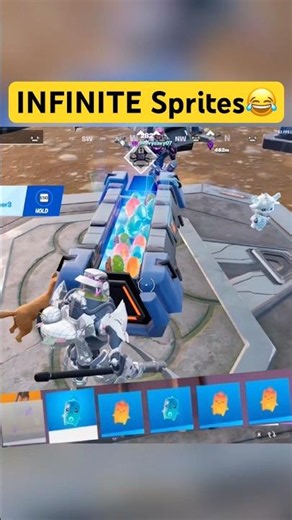 Putting MAX Sprites in ONE Extraction😂 #fortnite