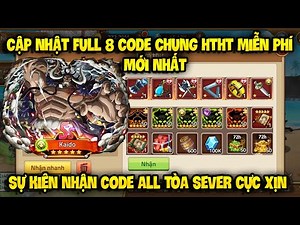 Cập Nhật 8 Code Huyền Thoại Hải Tặc Dùng Chung Mới Update | Sự Kiện Nhận Giftcode ALL Toàn Sever