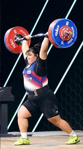 The Super Heavyweight World Champion | Park Hye-jeong 🇰🇷 #weightlifting