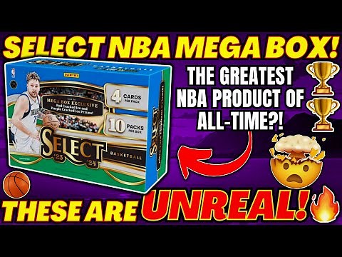 *UNBELIEVABLE PULLS!🤯 2023 SELECT BASKETBALL MEGA BOX REVIEW!🏀