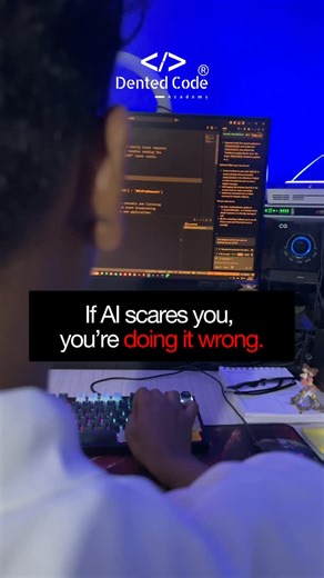 Dented Code | Coding Academy on Instagram: "AI isn’t replacing developers in 2026. It’s raising the bar. What employers want NOW: ✅ Developers who BUILD with AI ✅ Engineers who integrate AI features ✅ Professionals who debug AI code ✅ Problem-solvers who know when to use AI What’s becoming obsolete: ❌ Refusing to learn AI ❌ Thinking AI is “cheating” ❌ 2020 workflows Companies aren’t hiring AI to replace you. They’re hiring devs who LEVERAGE AI to build 10x faster. 📥 Confused what skills you nee