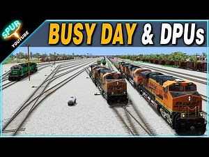 Busy Day in Bakersfield Yard | Run 8 Train Sim