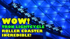 428K views · 3.6K reactions | WOW! Tron Lightcycle roller coaster at Shanghai Disneyland was just incredible! | Theme Park Review | Facebook