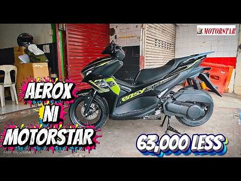 AEROX NI MOTORSTAR 😱 ALL-NEW TVX150 👉 PRICE 👉 SPECS 👉 FEATURES REVIEW