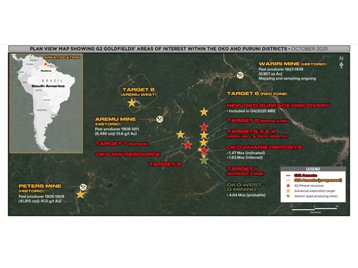 G2 Goldfields Issues Corporate & Exploration Update
