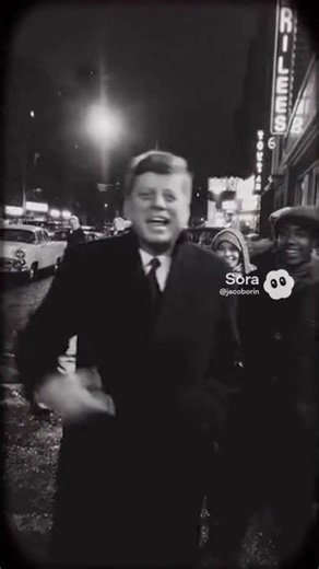JFK rapping in the streets of New York