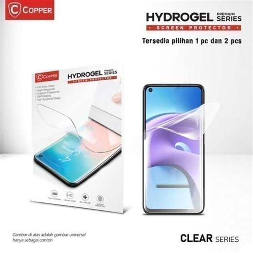 Promo Copper Anti Gores Hydrogel Clear Untuk Poco F7 / F6 / F5 / F4 / F3 / F2 - Pro / Ultra / Gt Diskon 46% Di Seller Copper Surabaya Flagship Store - Gebang Putih, Kota Surabaya | Blibli
