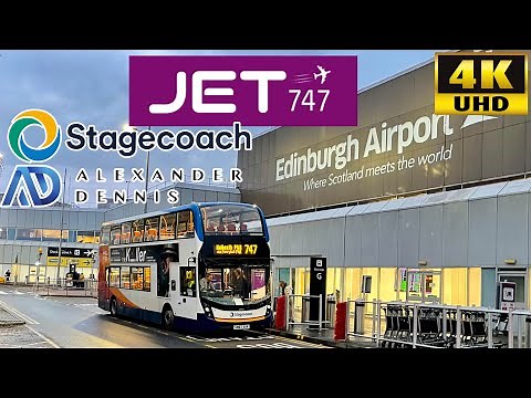 [Stagecoach East Scotland: Jet 747 Edinburgh Airport to Halbeath via Queensferry] ADL Enviro400MMC